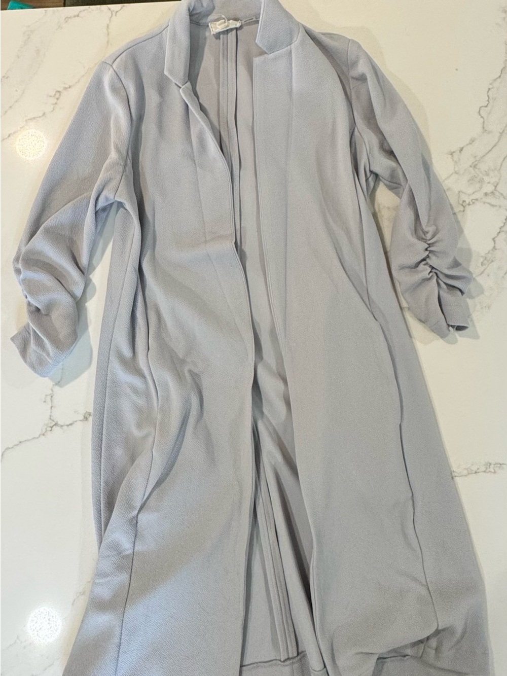 Have Light Blue Long Cardigan